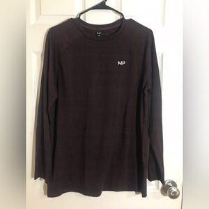 MP Long Sleeve Tee (Maroon)